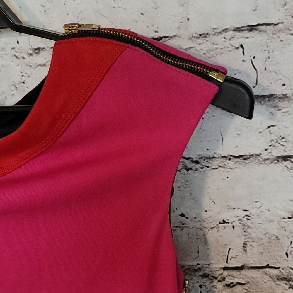 Muse Sheath Dress Size 8 Color Block - Picture 2 of 7